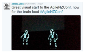 agile nz conf tweet