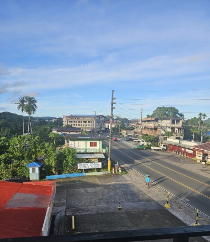 Palau town centre, street view