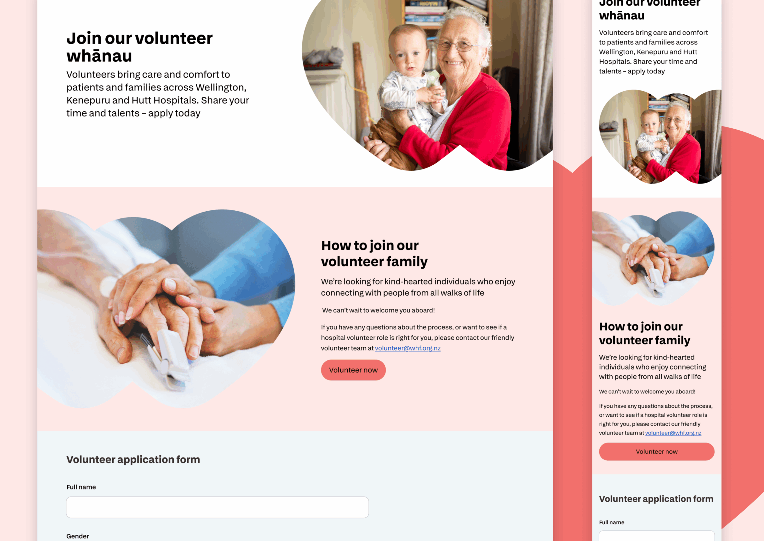 screenshot of mobile and desktop